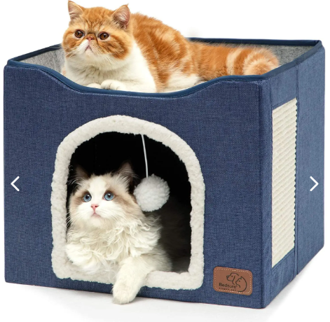 GatoZen ¨| Cama Plegable Gatos Cojin Suave