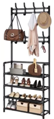 Perchazap 4 en 1¨| Organizador de zapatos y perchero