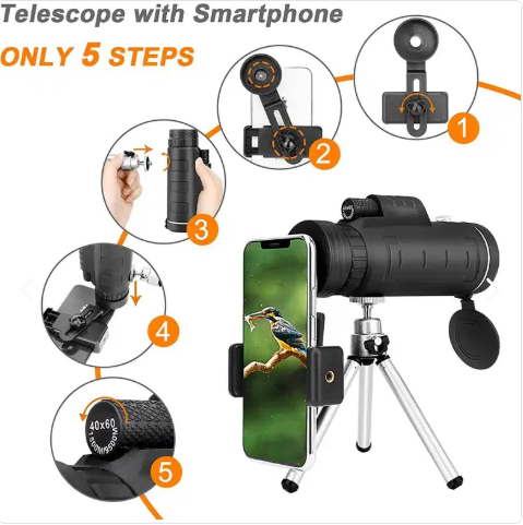 StellarZoom¨| Telescopio Celular