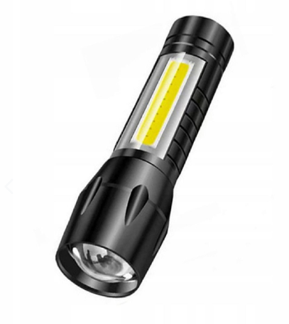 LumenForce¨| Linterna Táctica Recargable y estuche.