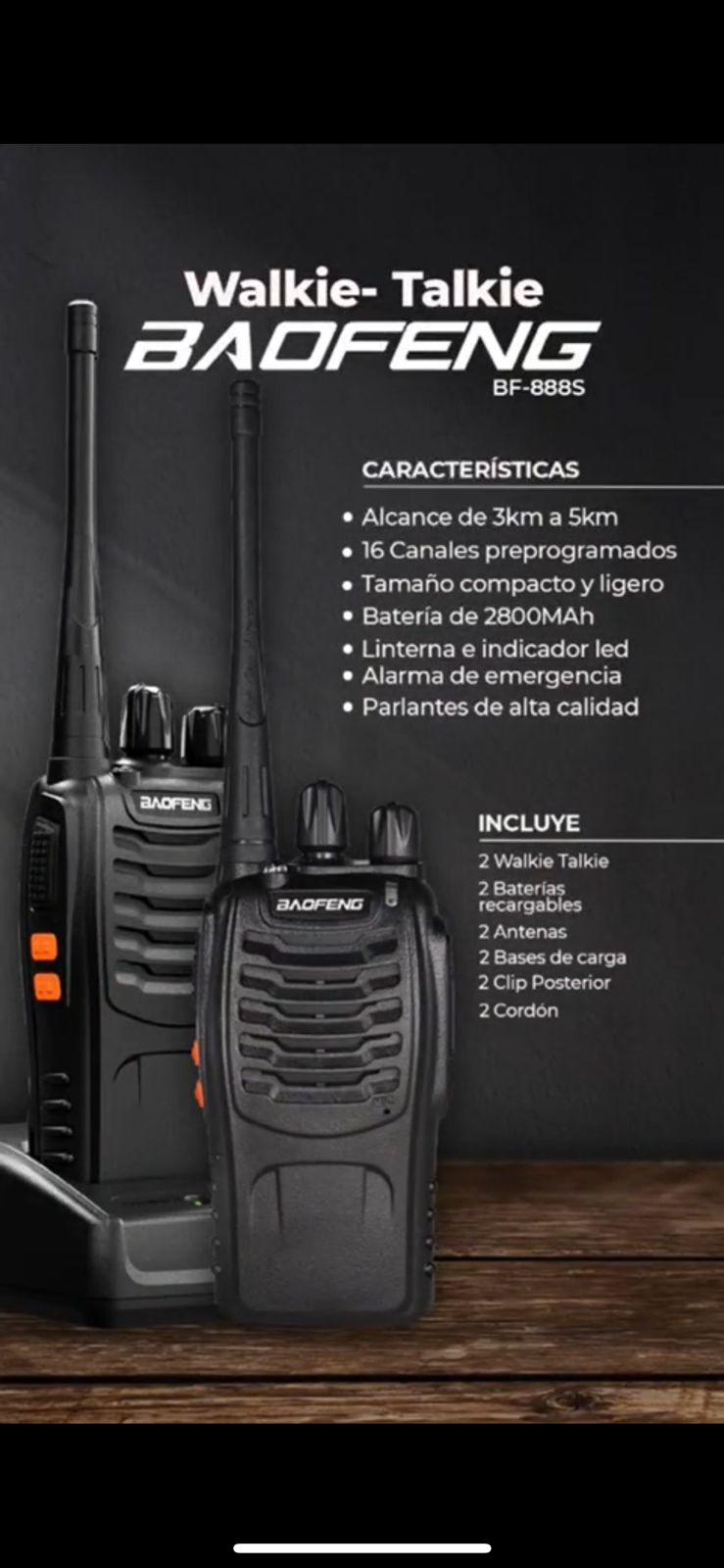 Canal Alfa¨| Radio Walkie Talkie Baofeng Bf888s
