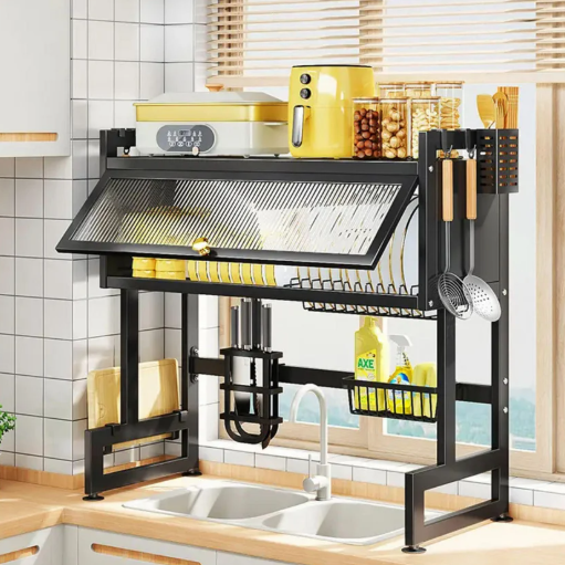 aqualuxe¨| Escurridor de platos con almacenamiento.