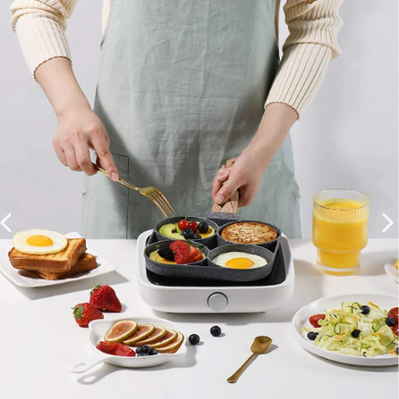 Kit Súper Chef Hogar¨| Sarten 4puestos Juego Cuchillos X6