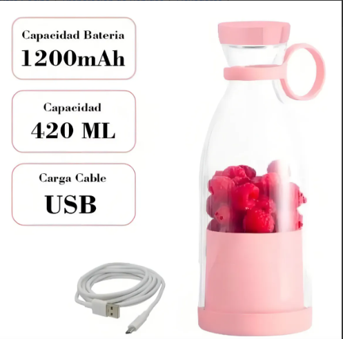 CoolMix"| Minilicuadora portatil frutas blandas + 1 Cable de Carga USB