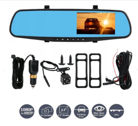 CamVisionDrive¨| Espejo Retrovisor Doble Camara.