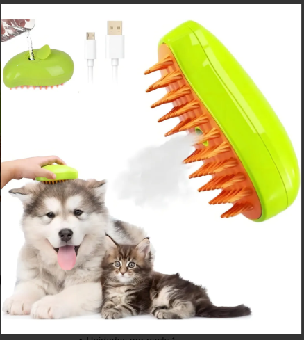 LimpiaLía''l Cepillo de vapor 3 en 1 Gato - Perro